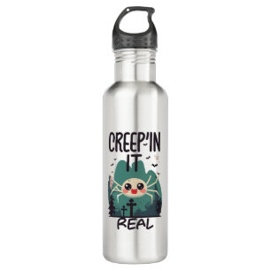Kawaii Halloween Spider Pun 710 Ml Water Bottle