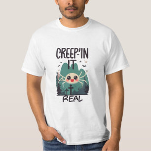 Kawaii Halloween Spider Pun T-Shirt