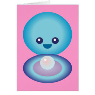 Kawaii Happy Clam