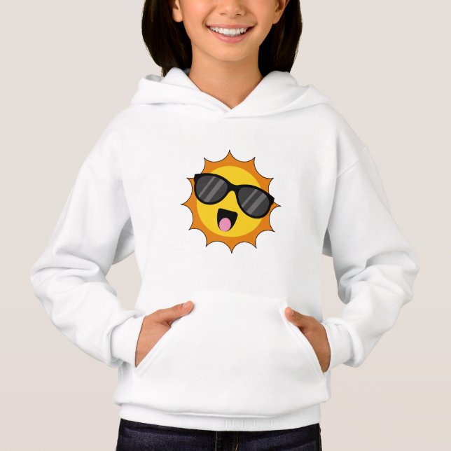 Kawaii Happy Sun with Sunglasses (Front)