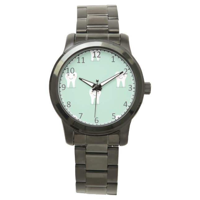 Kawaii happy tooth watch (Front)