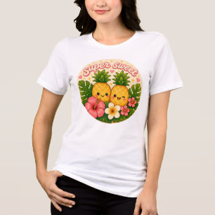 Kawaii Hawaii - Cute quote Tri-Blend Shirt