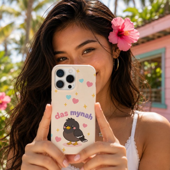 Kawaii Hawaii - Das Mynah Case-Mate iPhone Case (Creator Uploaded)
