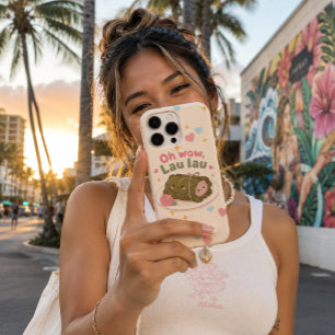 Kawaii Hawaii - OH WOW LAU LAU iPhone 16 Pro Max Case