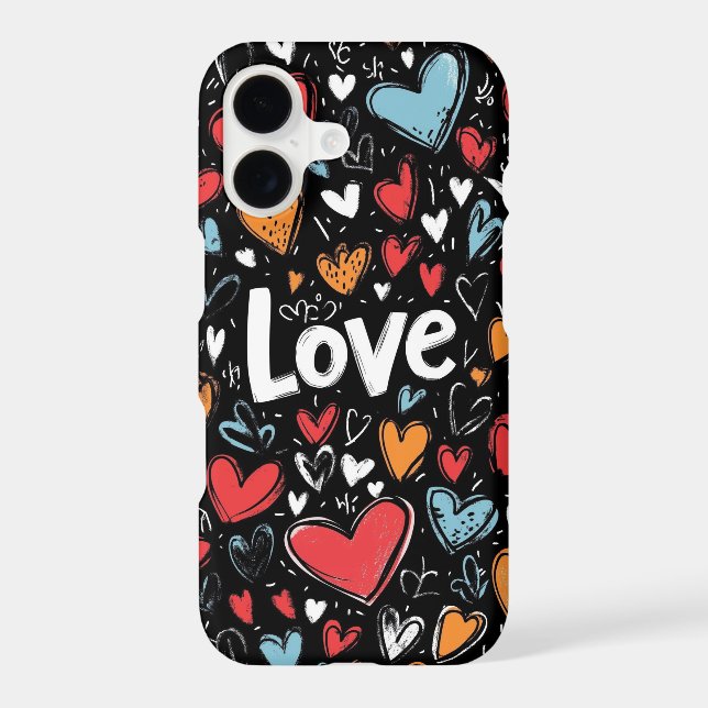 Kawaii Hearts Case-Mate iPhone 17 Case Mate (Back)