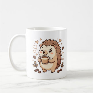 Kawaii Hedgehog Coffee Mug