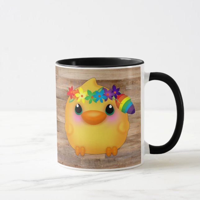 Kawaii Hippy Chick Mug (Right)