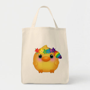 Kawaii Hippy Chick Tote Bag