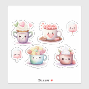 Kawaii hot cocoa chocolate
