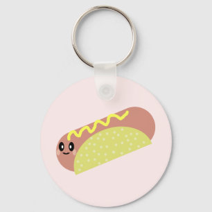 KAWAII HOT DOG CUTE KEYCHAIN