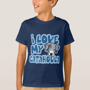 Kawaii I Love My Catahoula Child's T-Shirt