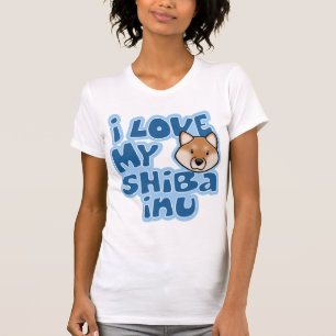 Kawaii I Love My Shiba Inu T-Shirt
