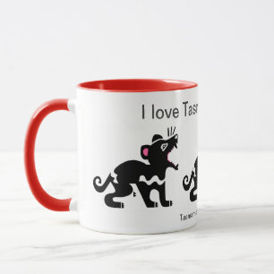 Kawaii - I love Tasmanian DEVILS - Mug