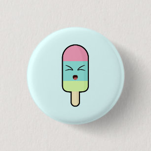 Kawaii Ice cream 3 Cm Round Badge