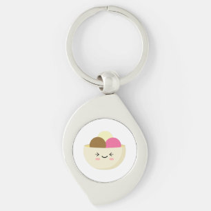 Kawaii Ice Cream Key Ring