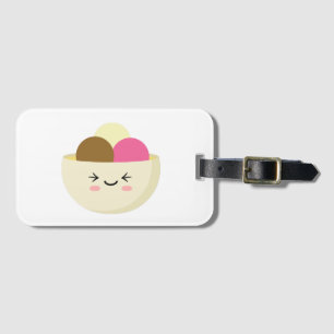 Kawaii Ice Cream Luggage Tag