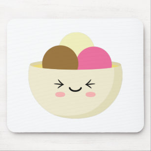 Kawaii Ice Cream Mouse Pad