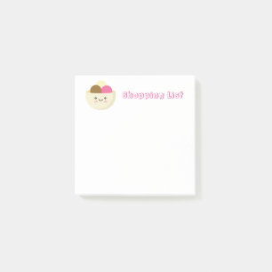 Kawaii Ice Cream Post-it Notes