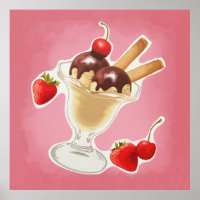 Kawaii ice-cream
