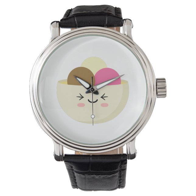 Kawaii Ice Cream Watch (Front)