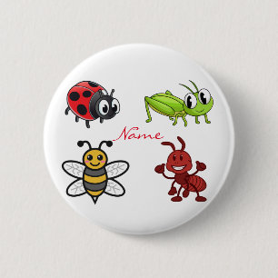 Kawaii Insects Thunder_Cove 6 Cm Round Badge
