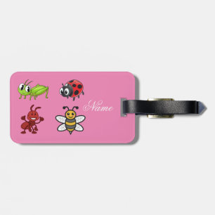 Kawaii Insects Thunder_Cove Luggage Tag