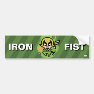 Kawaii Iron Fist Chi Manipulation Bumper Sticker