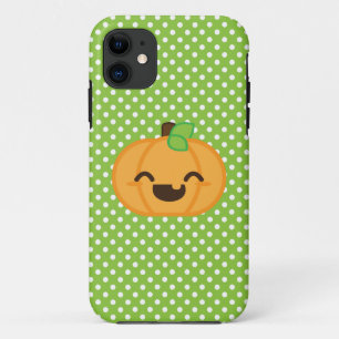 Kawaii Jack O Lanern Pumpkin iPhone Case