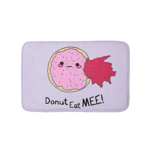 Kawaii Jam Donut Eat Me Bath Mat