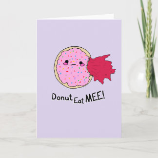 Kawaii Jam Donut Eat Me Card