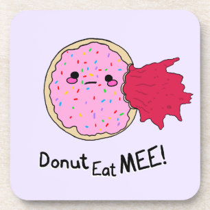 Kawaii Jam Donut Eat Me Coaster