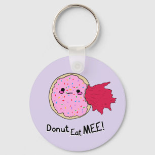 Kawaii Jam Donut Eat Me Key Ring