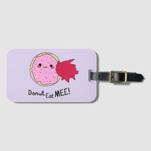 Kawaii Jam Donut Eat Me Luggage Tag