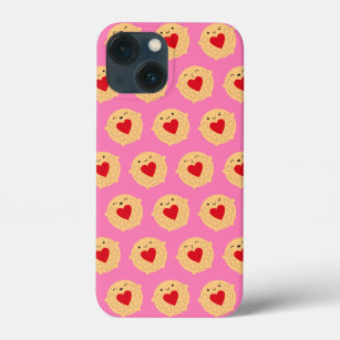 Kawaii Jammie Dodger Biscuits iPhone 13 Mini Case