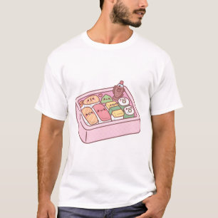 Kawaii Japanese Bento Box Sushi T-Shirt