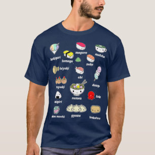 Kawaii Japanese Food  Japan Lover  Sushi Ramen T-Shirt