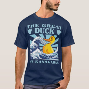 Kawaii Japanese Great Wave Great Duck Cute Japan A T-Shirt