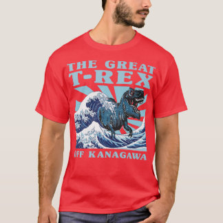 Kawaii Japanese Great Wave Great T Re Cute Japan A T-Shirt