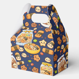 Kawaii japanese sakura arare snack favour box