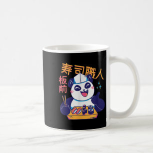 Kawaii Japanese Sushi Quote Good Chef Food Bear Ha Coffee Mug