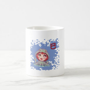 Kawaii Japanese Zodiac snake – Year of the snake Coffee Mug