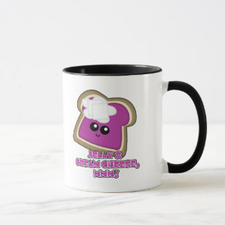 Kawaii Jelly and Cream Cheese Toast Mug