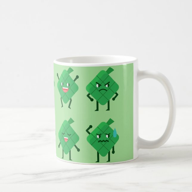 kawaii Ketupat Coffee Mug (Right)