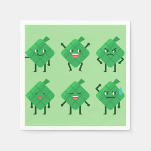 kawaii Ketupat paper napkin