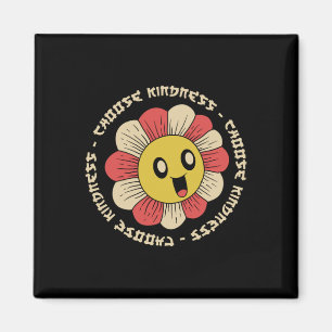 Kawaii Kindness A Retro Japanese Vibe Sticker Magnet