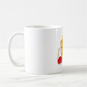 Kawaii Kitten Pancakes  Coffee Mug