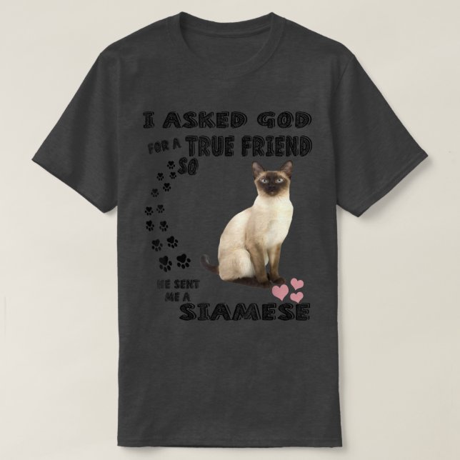 Kawaii Kitten Quote Mum Dad Lover Costume, Cute Si T-Shirt (Design Front)