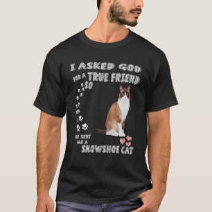 Kawaii Kitten Saying Mum Dad Lover Print, Cute Sno T-Shirt
