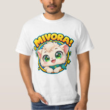 Kawaii Kitten with Teal Scarf and Emerald Eyes Cut