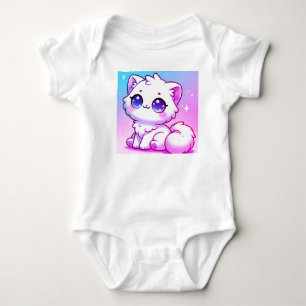 Kawaii Kitty Baby Bodysuit